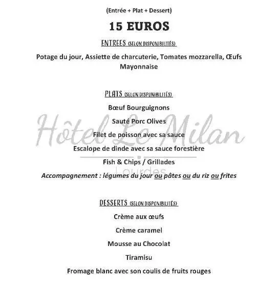 Fotos del hotel Hôtel Le Milan:  13