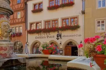 Historik Hotel Gotisches Haus Garni - Rothenburg ob der Tauber
