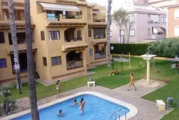 Spacious Apartment With Sea View In La Mata 75 M² Pool - La Mata