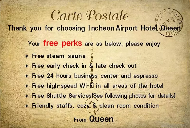 Fotos del hotel Incheon Airport  Queen:  13