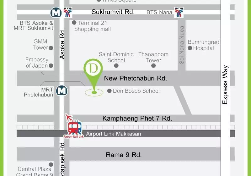 Fotos del hotel D Varee Xpress Makkasan:  7