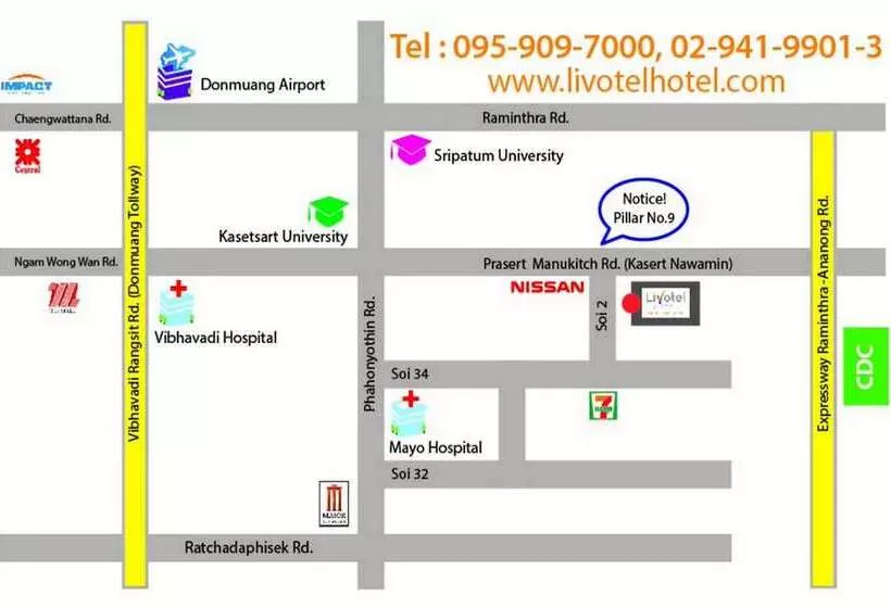 Fotos del hotel Livotel Hotel Kaset Nawamin Bangkok:  11