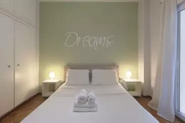 Cozy Athenian One Bd, Pistachio Charm - Athens