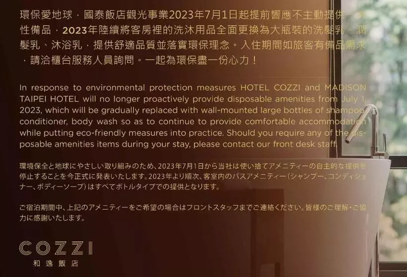 Fotos del hotel Cozzi Zhongshan Kaohsiung:  9