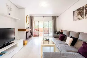 Apartamento En Marbella Guadalmina Primera Linea De Campo De Golf Los Cartujanos - Benahavis