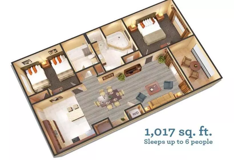 Fotos del hotel Floridays Orlando Two & Three Bed Rooms Condo Resort:  22