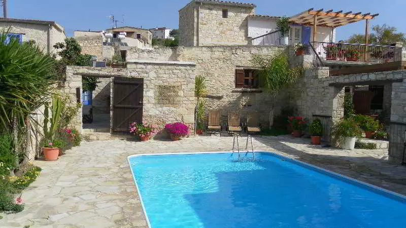 Traditional Village Houses Skarinou