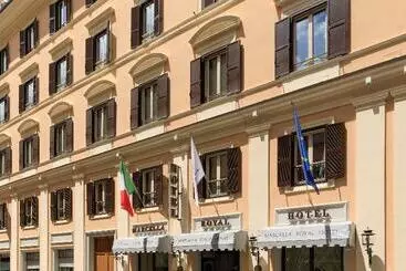 Marcella Royal Hotel   Rooftop Garden - Rome
