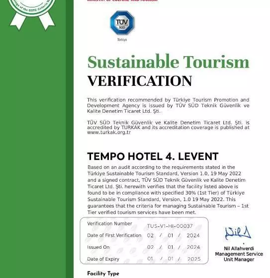 Fotos del hotel Tempo Hotel 4levent:  13