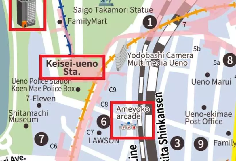 Fotos del hotel Apa  Keisei Ueno Ekimae:  14